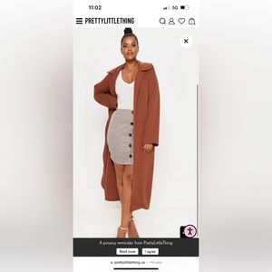 Pretty little things coat, new with tags it’s a us 2x
